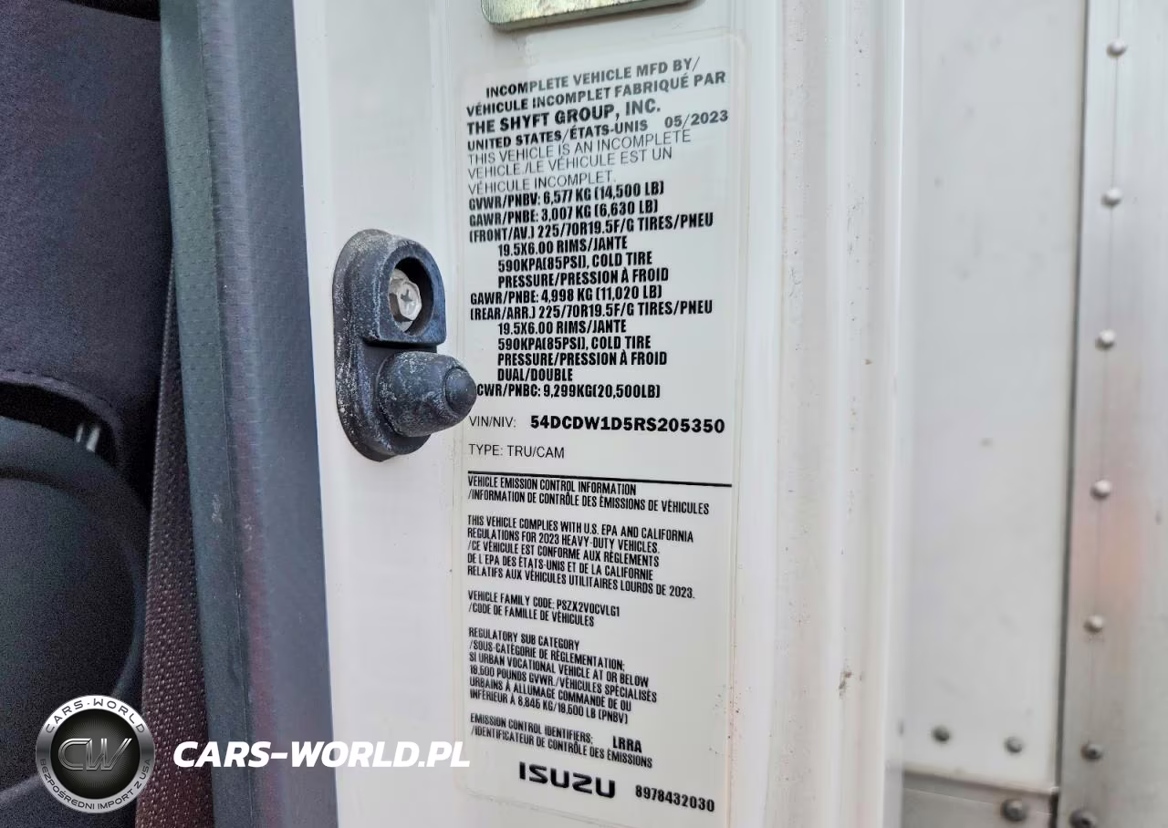 2024 Chevrolet 4500Hg Box Truck VIN:54DCDW1D5RS205350 - 12