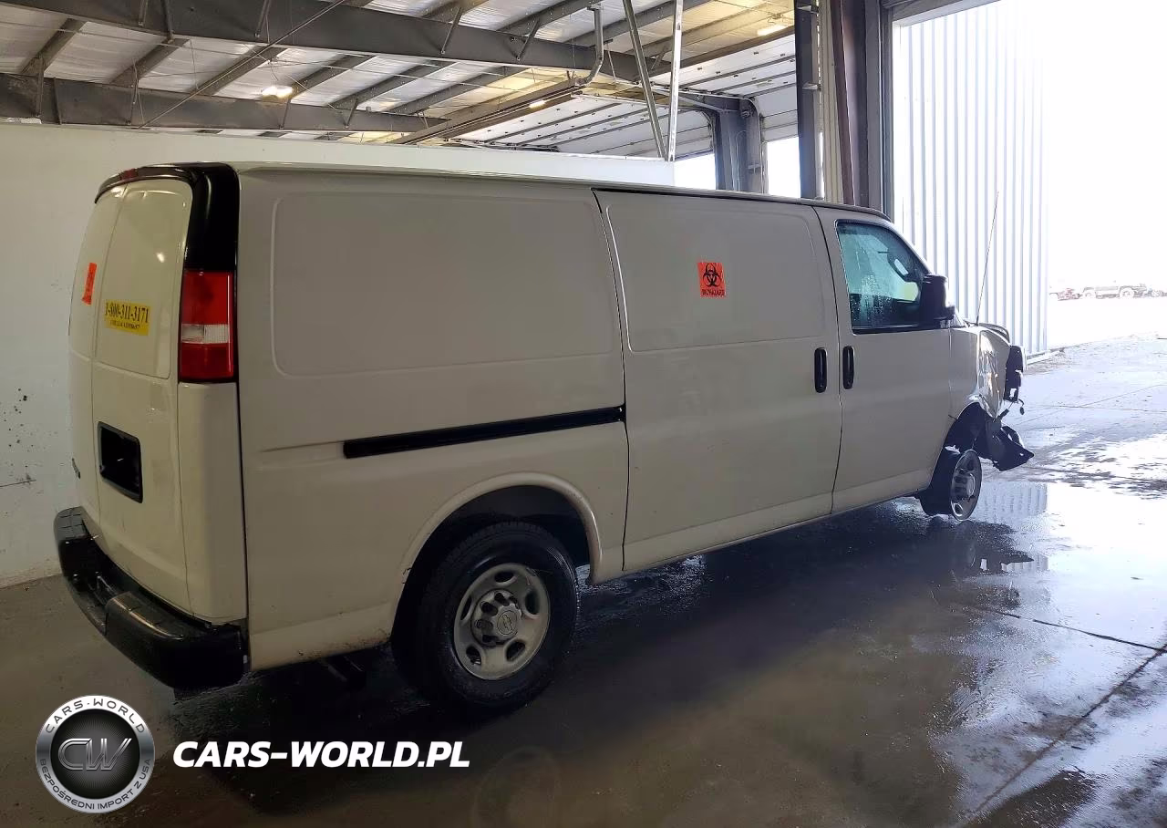 2025 Chevrolet Express 2500 Cargo Delivery Van VIN:1GCWGAFP1S1182157 - 3