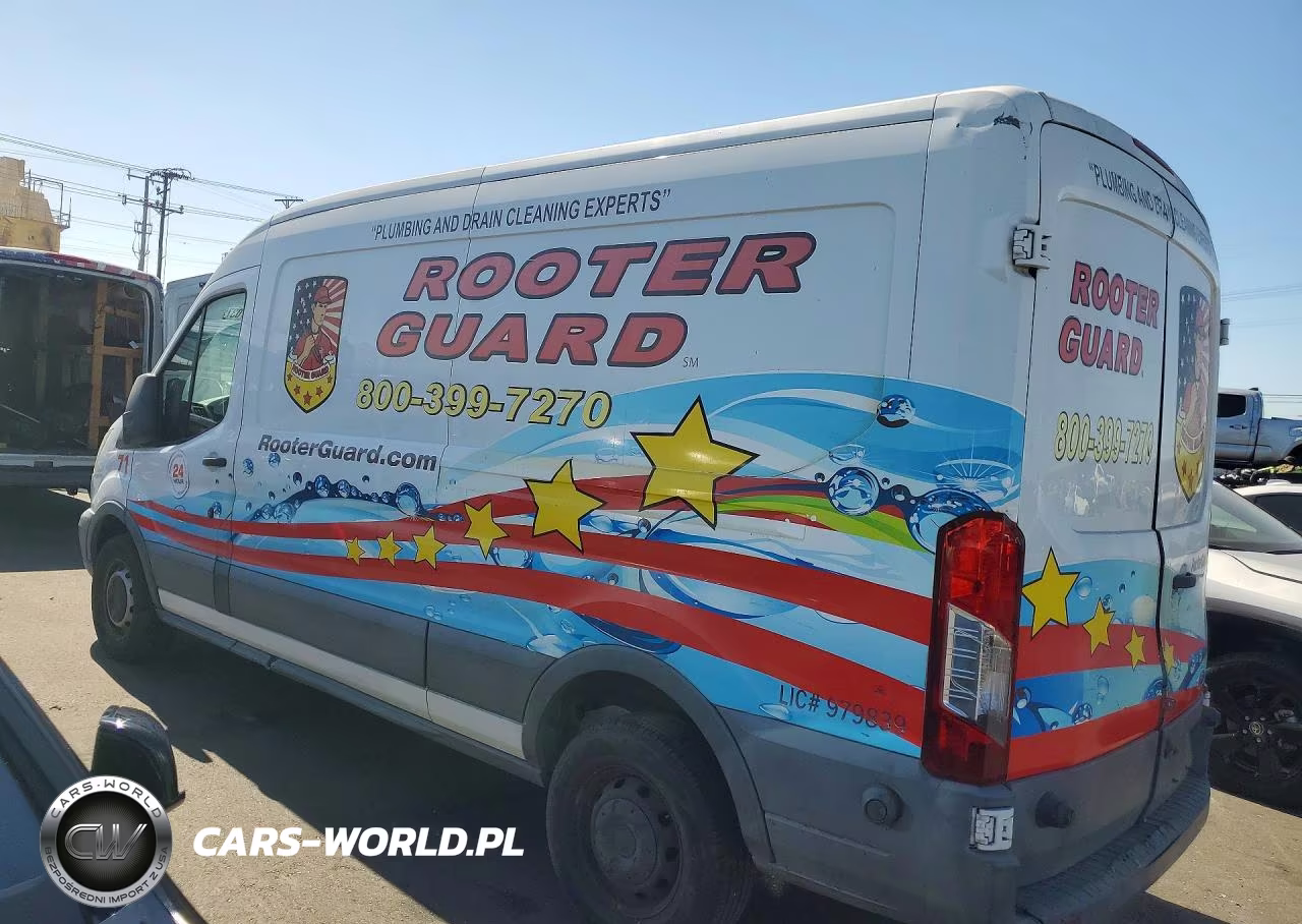 2016 Ford Transit T-250 VIN:1FTYR2CM2GKA95212 - 2