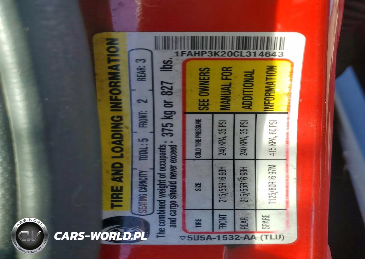 2012 Ford Focus Se VIN:1FAHP3K20CL314643 - 12