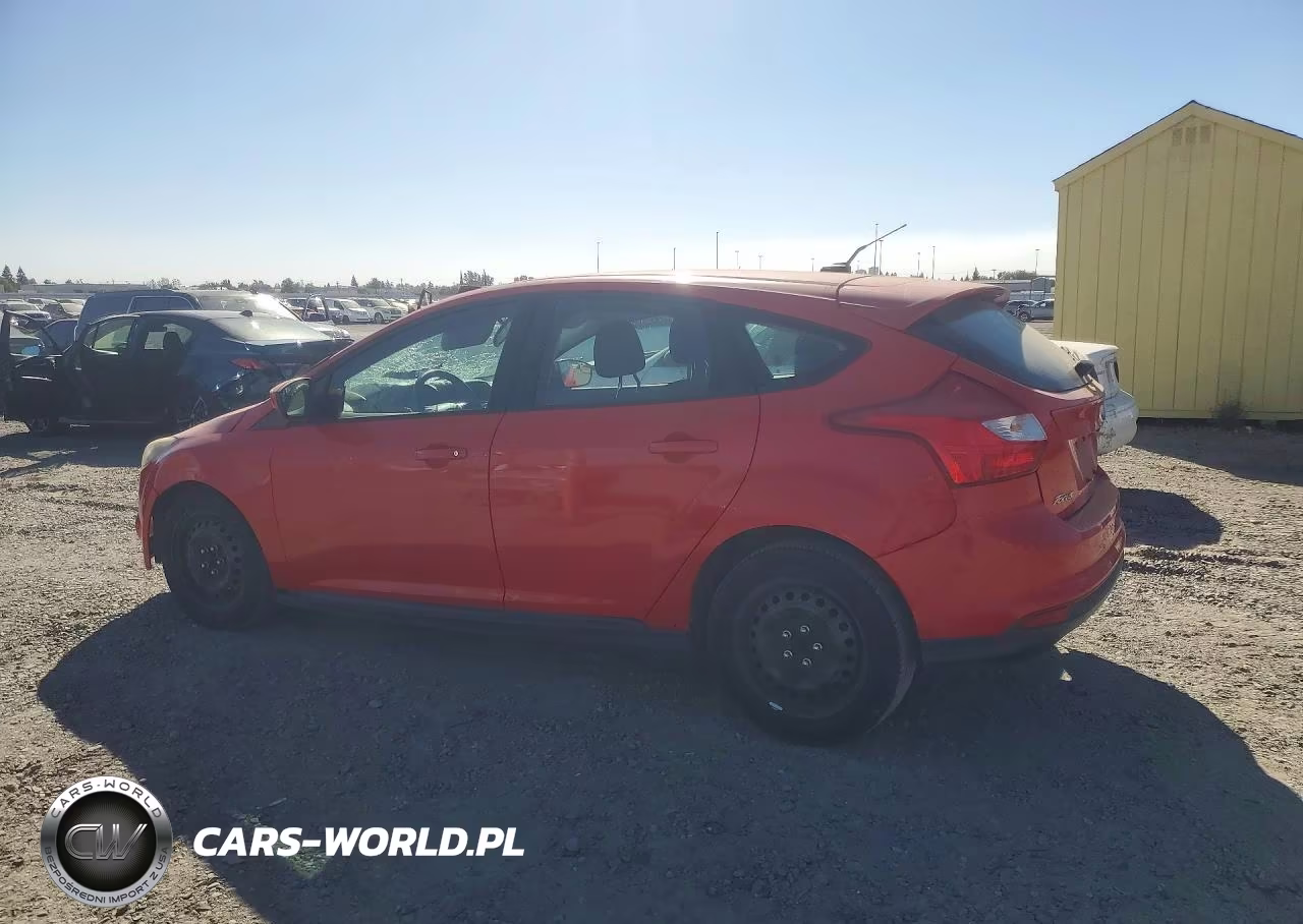 2012 Ford Focus Se VIN:1FAHP3K20CL314643 - 2