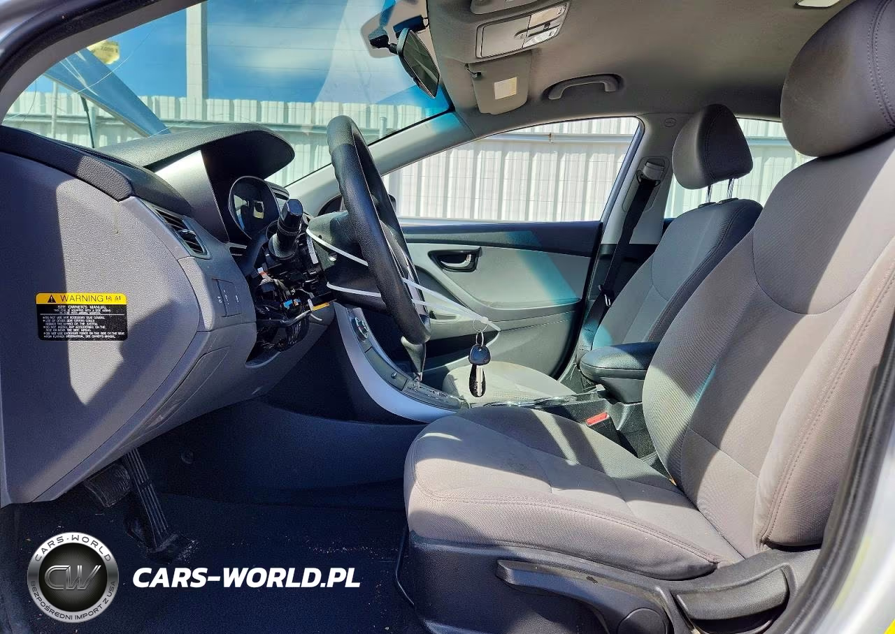 2013 Hyundai Elantra Gls VIN:5NPDH4AE8DH369693 - 7