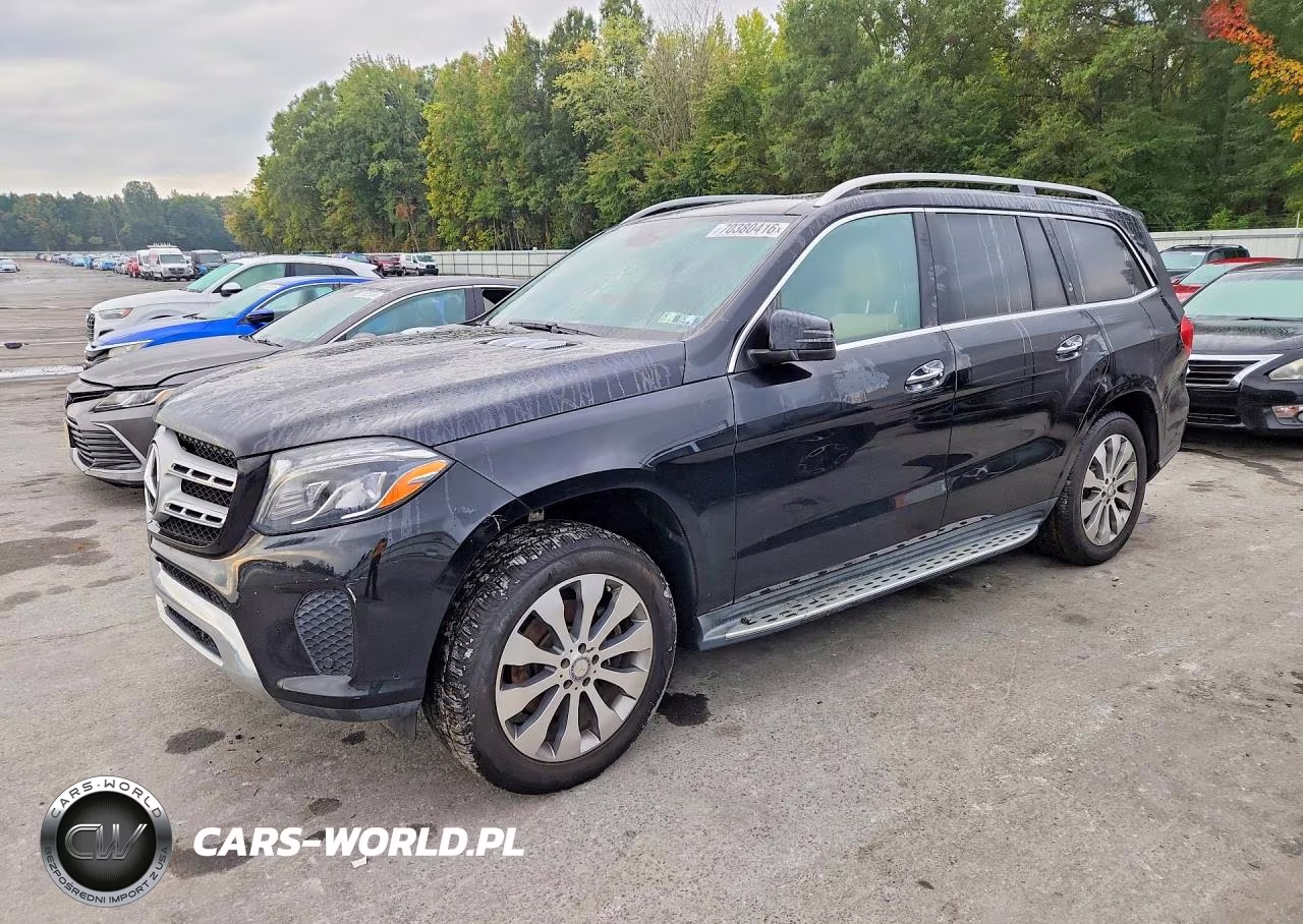 2017 Mercedes-Benz Gls 450 4Matic VIN:4JGDF6EE6HA829745 - 1