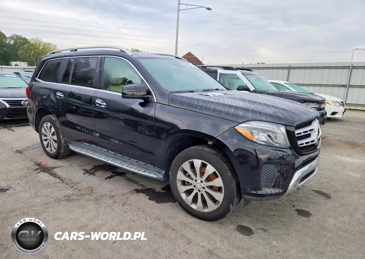 2017 Mercedes-Benz Gls 450 4Matic VIN:4JGDF6EE6HA829745 - 4