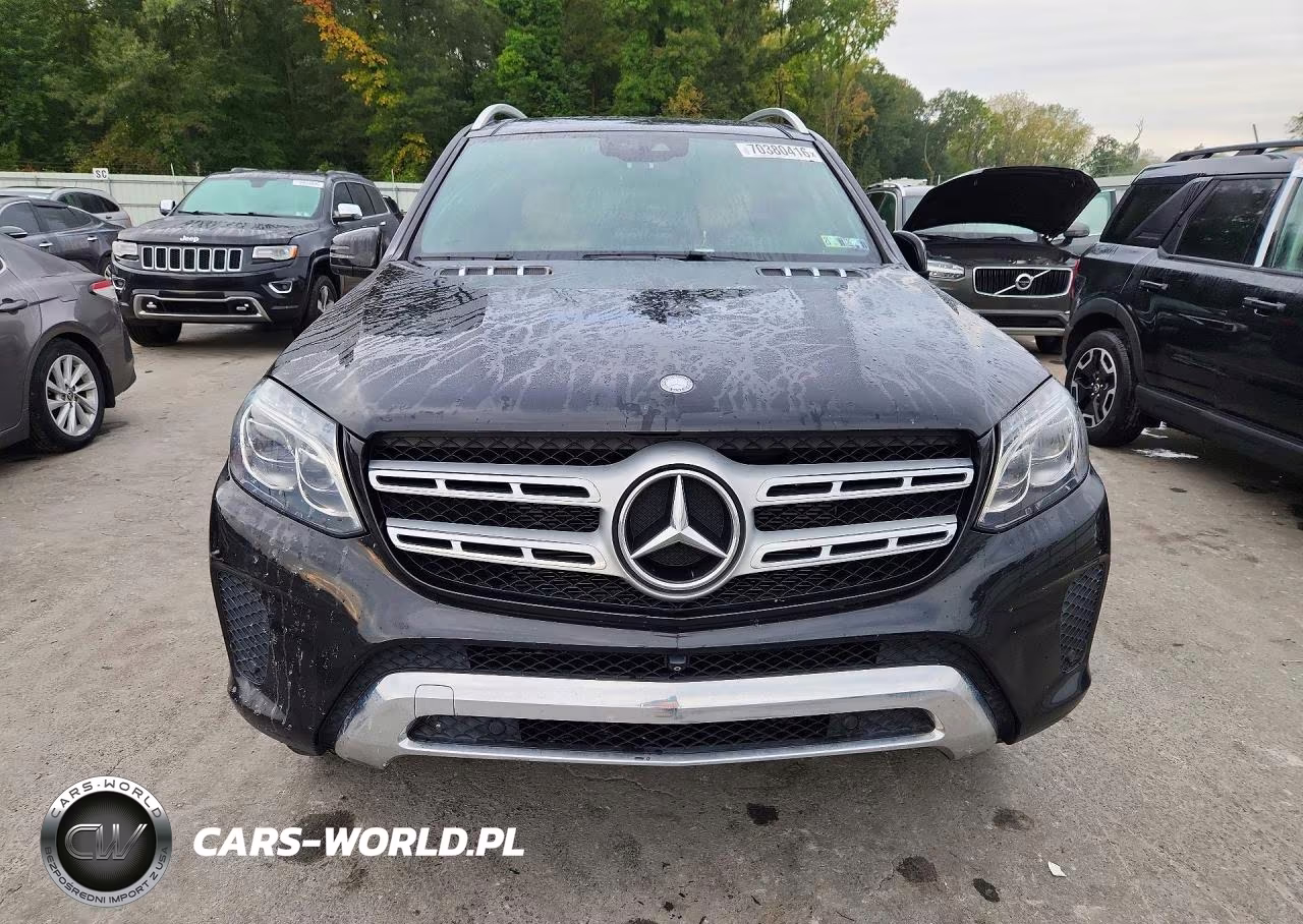2017 Mercedes-Benz Gls 450 4Matic VIN:4JGDF6EE6HA829745 - 5