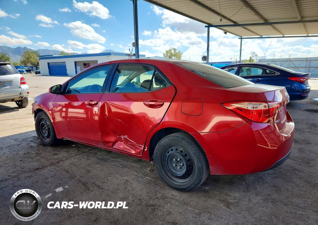 2018 Toyota Corolla Le VIN:5YFBURHE8JP816401 - 2