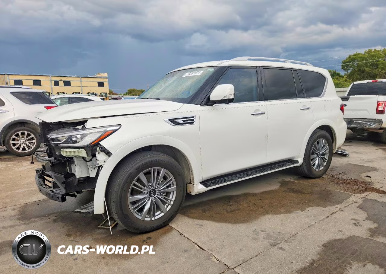 2022 Infiniti Qx80 Luxe VIN:JN8AZ2AF7N9743190 - 1
