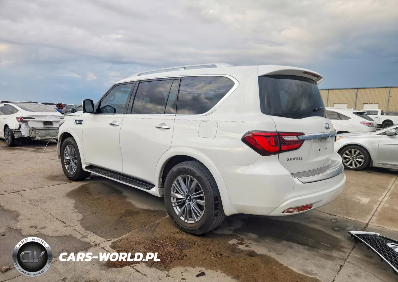 2022 Infiniti Qx80 Luxe VIN:JN8AZ2AF7N9743190 - 2