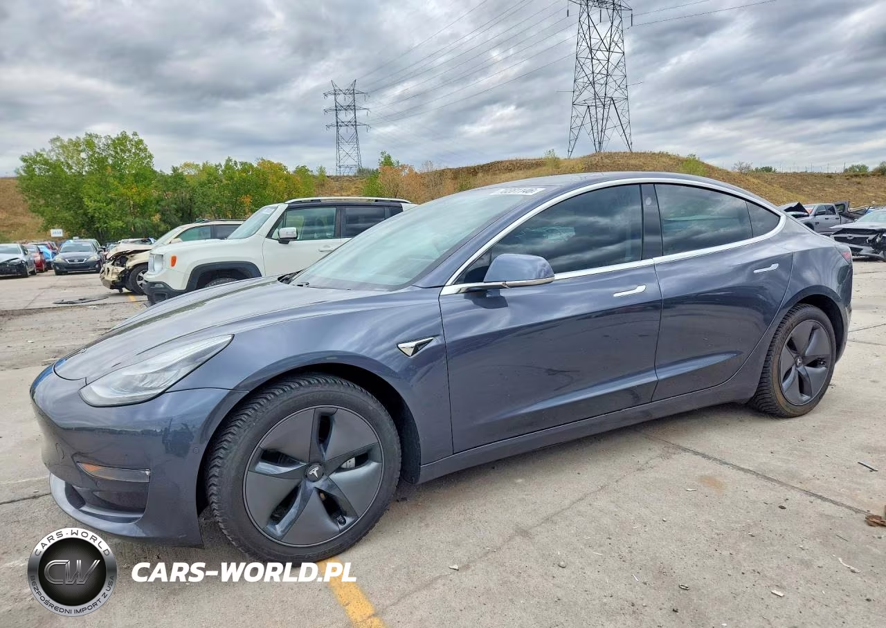 2019 Tesla Model 3 VIN:5YJ3E1EA5KF434344 - 1