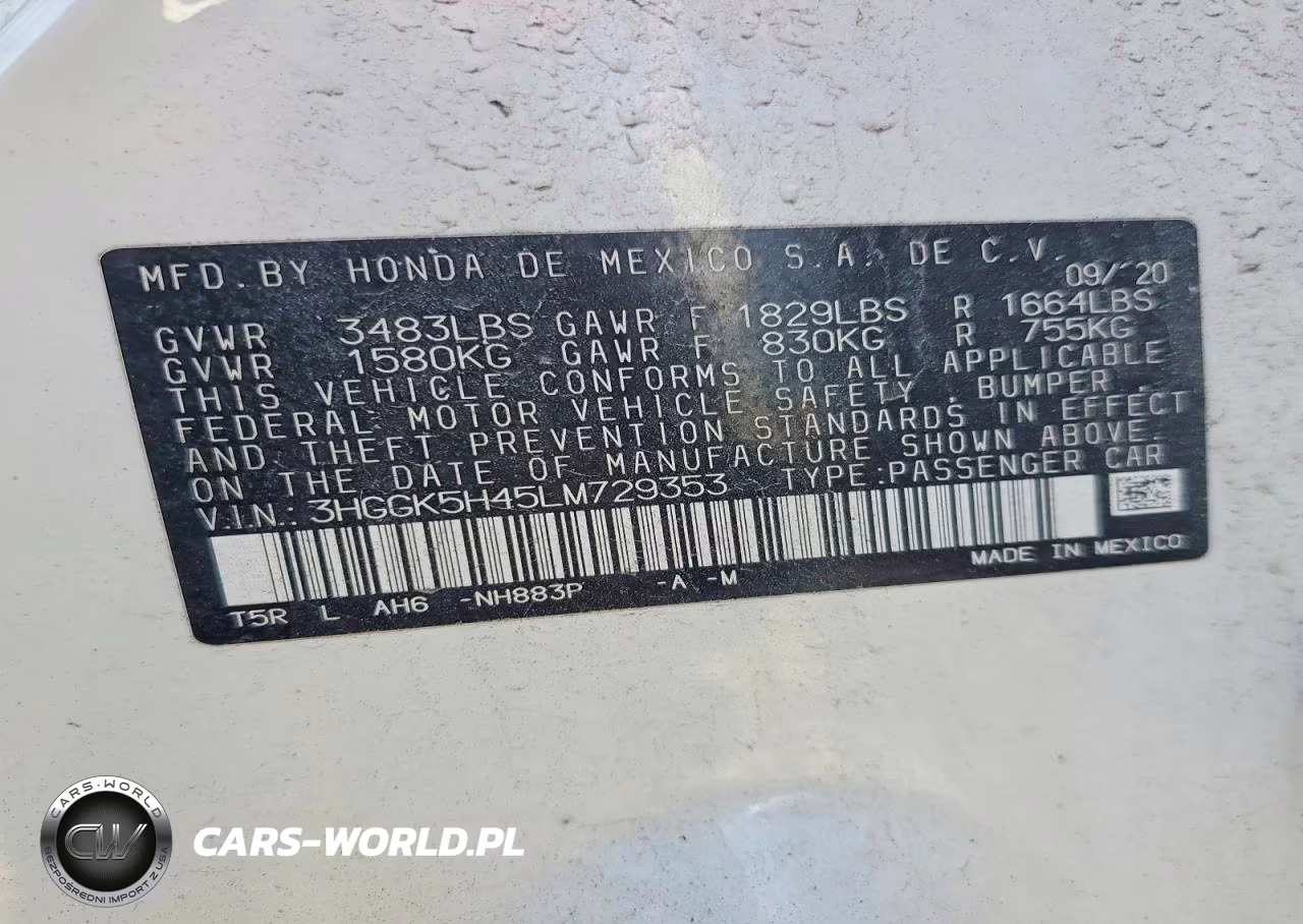 2020 Honda Fit Lx VIN:3HGGK5H45LM729353 - 12