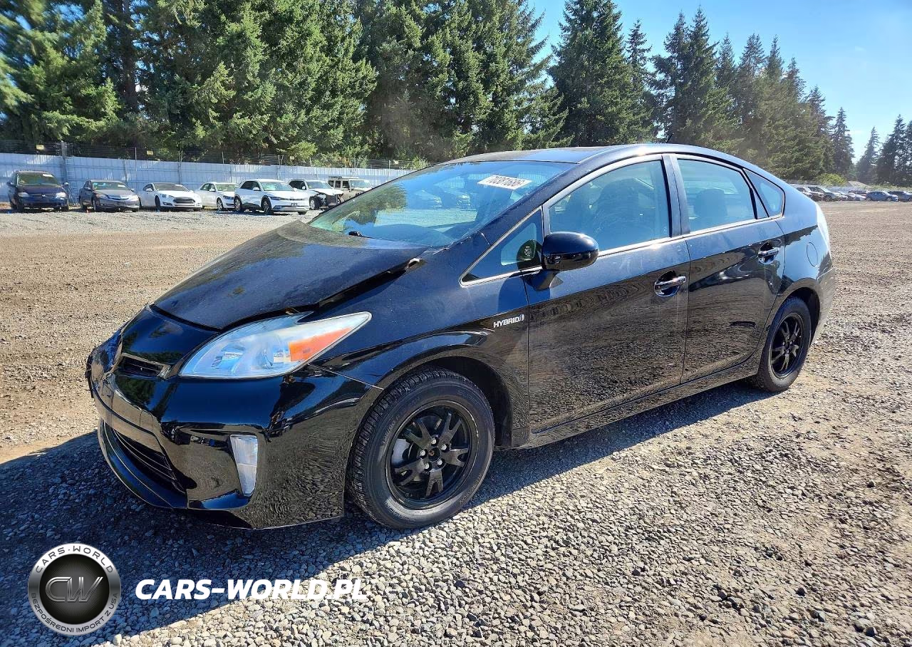 2013 Toyota Prius Three VIN:JTDKN3DU4D5627298 - 1