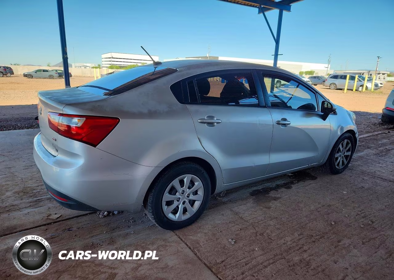 2012 Kia Rio Lx VIN:KNADM4A30C6090450 - 3