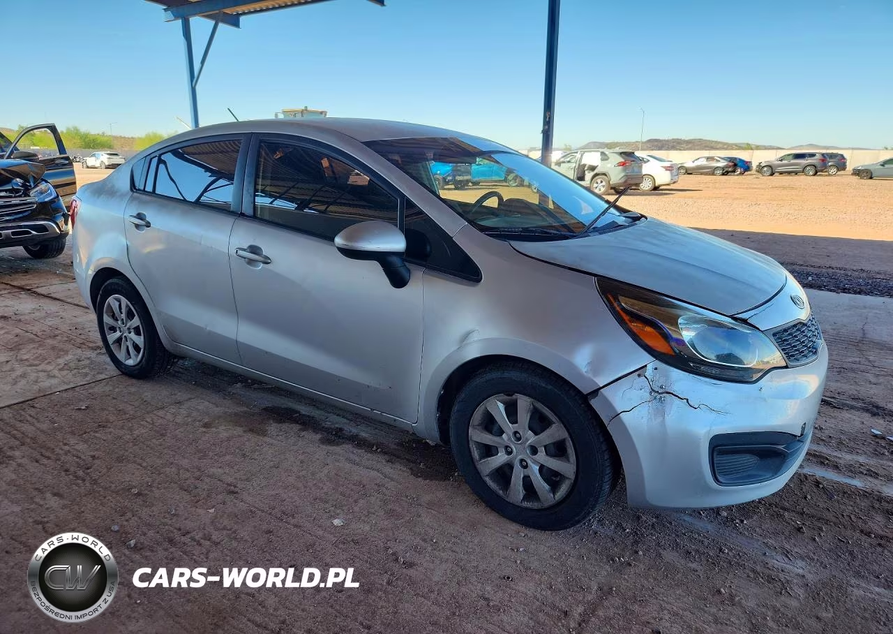 2012 Kia Rio Lx VIN:KNADM4A30C6090450 - 4