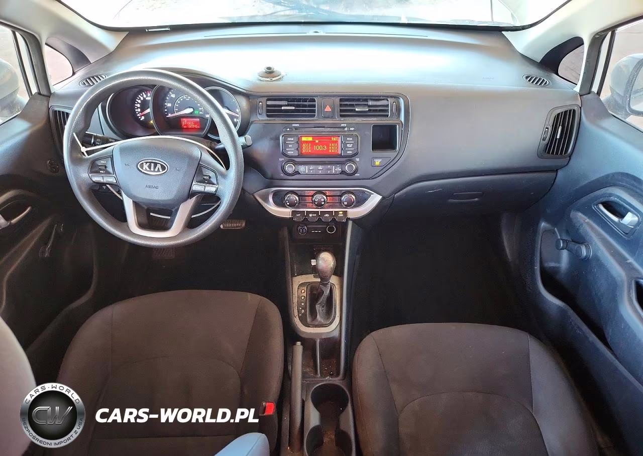 2012 Kia Rio Lx VIN:KNADM4A30C6090450 - 8