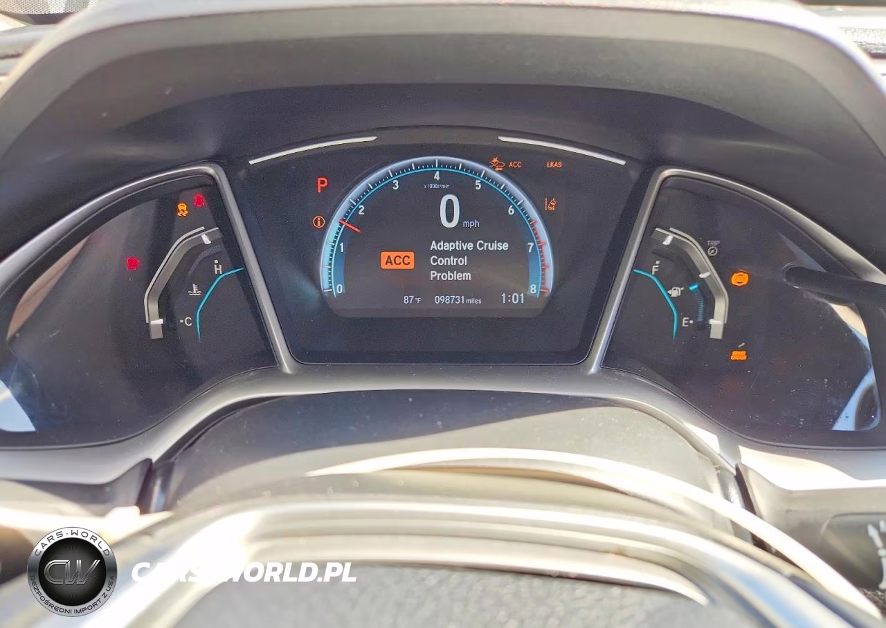 2019 Honda Civic Ex VIN:JHMFC1F35KX010699 - 9