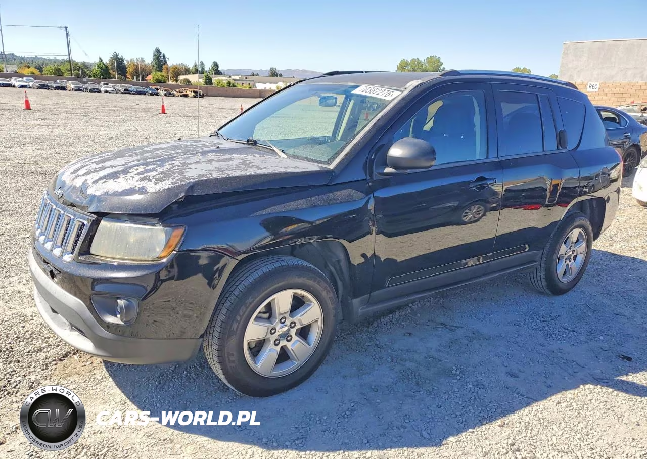 2014 Jeep Compass Sport VIN:1C4NJCBA1ED696717 - 1