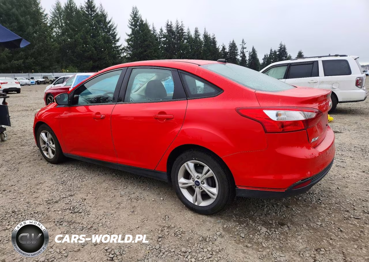 2013 Ford Focus Se VIN:1FADP3F20DL325202 - 2