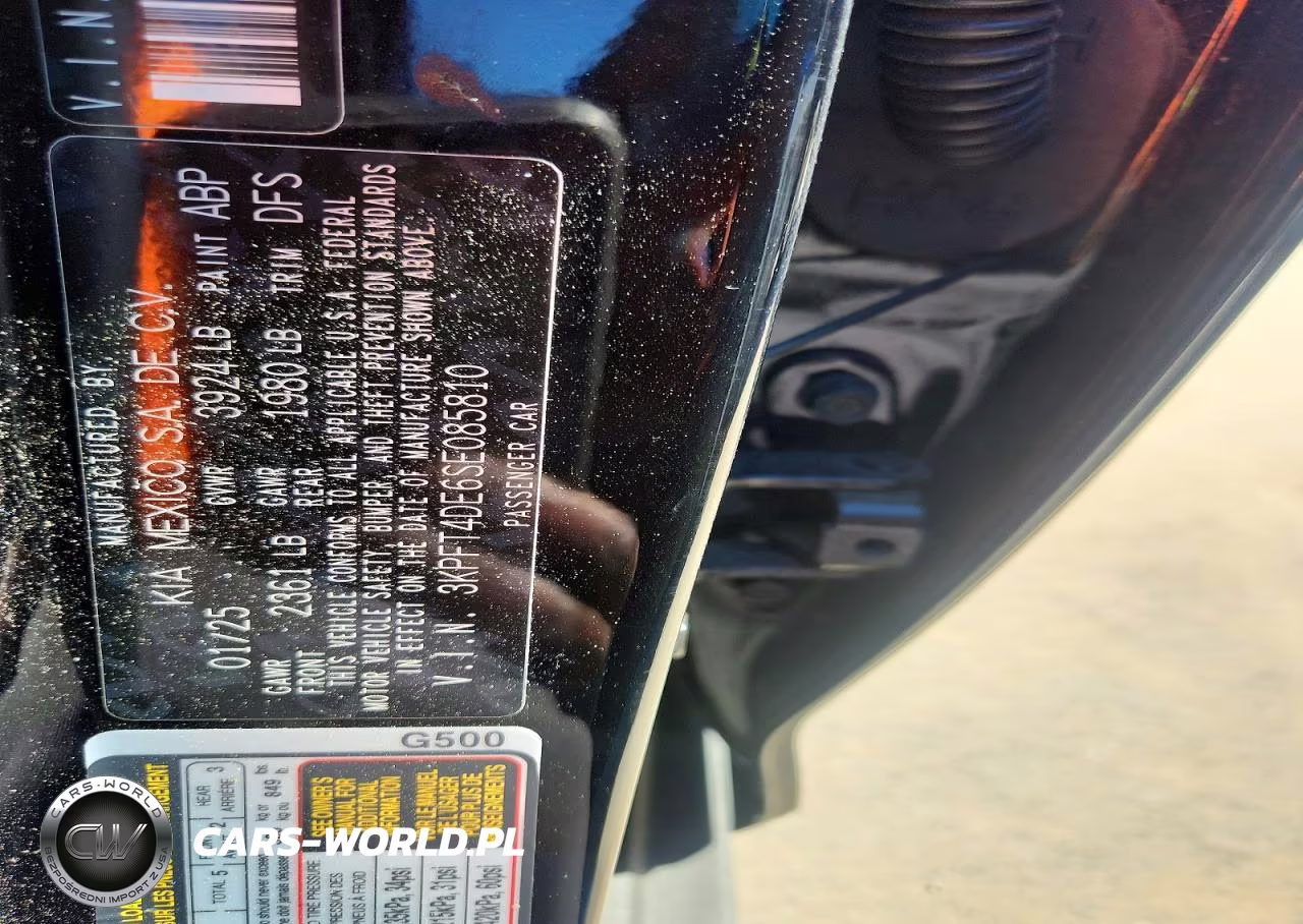 2025 Kia K4 Lxs VIN:3KPFT4DE6SE085810 - 13