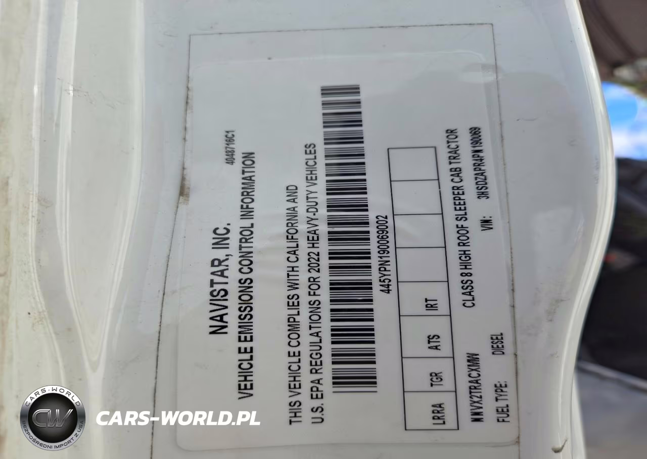 2023 International Lt62F Semi Truck VIN:3HSDZAPR4PN190069 - 12