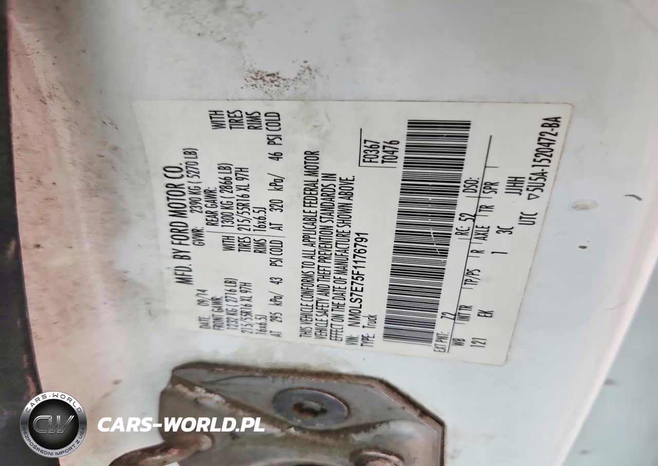 2015 Ford Transit Connect Xl Delivery Van VIN:NM0LS7E75F1176791 - 13