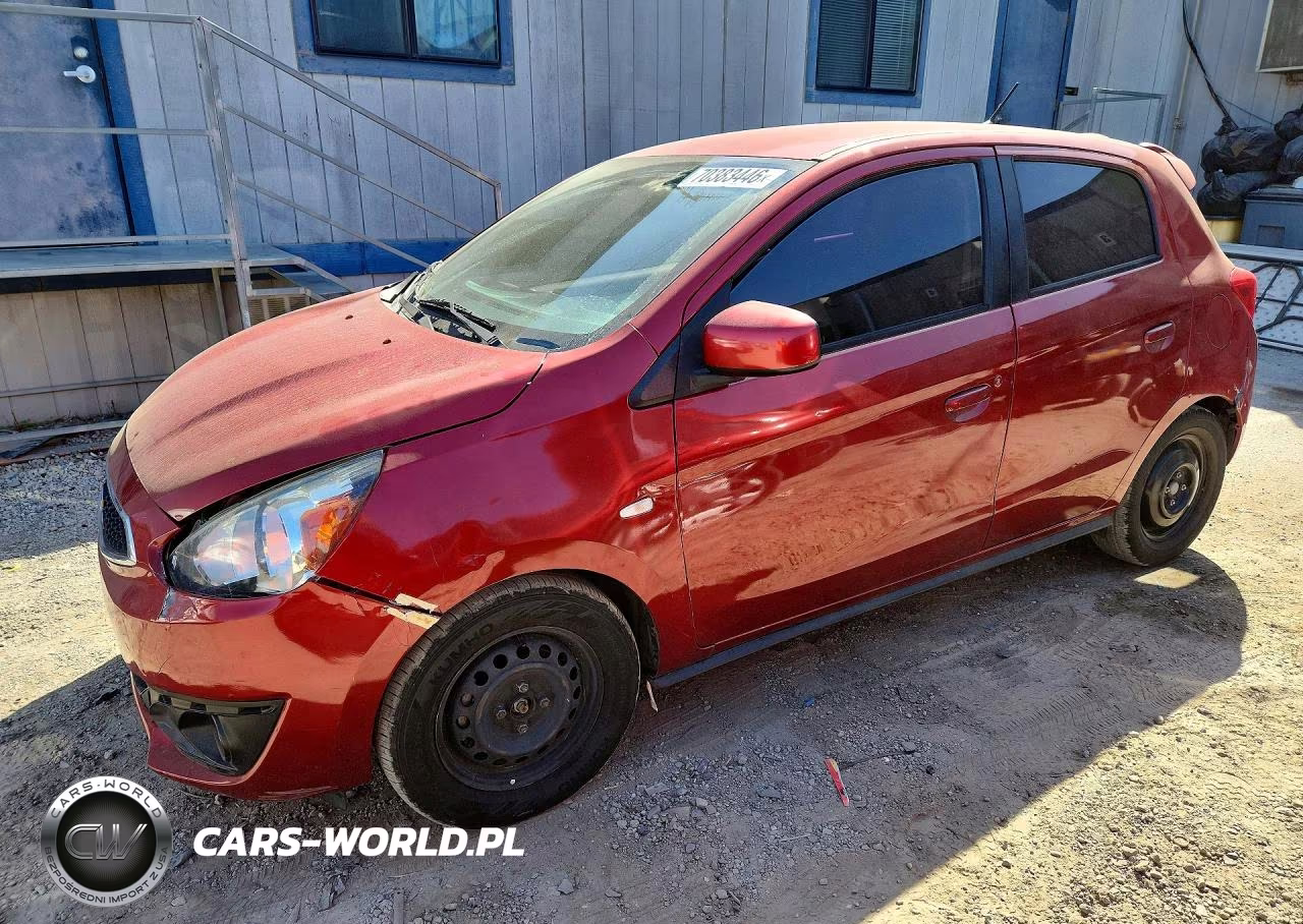 2017 Mitsubishi Mirage Es VIN:ML32A3HJ4HH008719 - 1