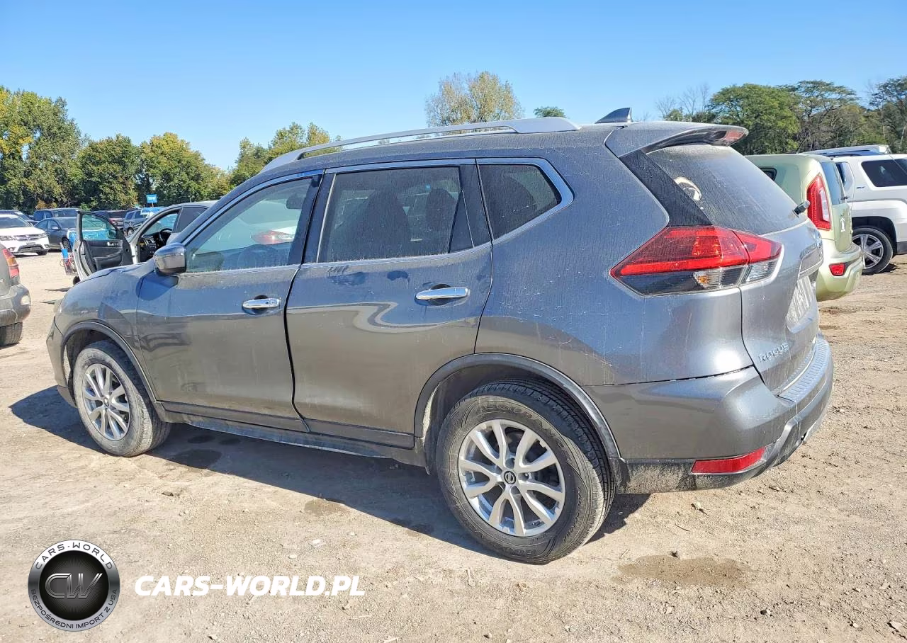 2017 Nissan Rogue Sv VIN:KNMAT2MV4HP542086 - 2
