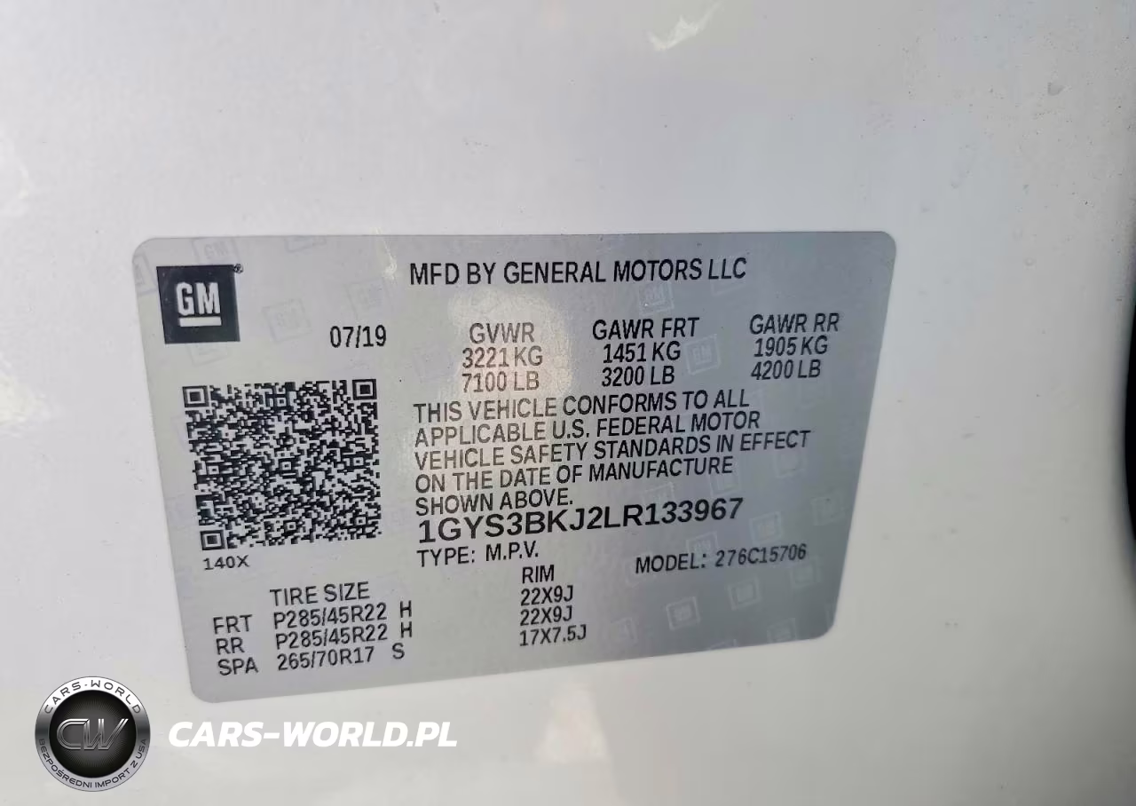 2020 Cadillac Escalade Luxury VIN:1GYS3BKJ2LR133967 - 13