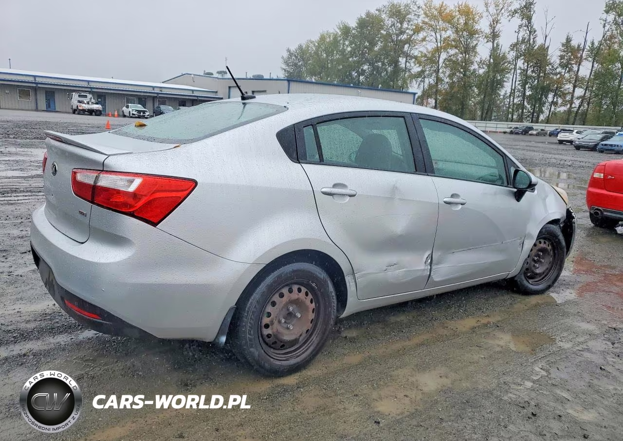 2013 Kia Rio Lx VIN:KNADM4A36D6172913 - 3