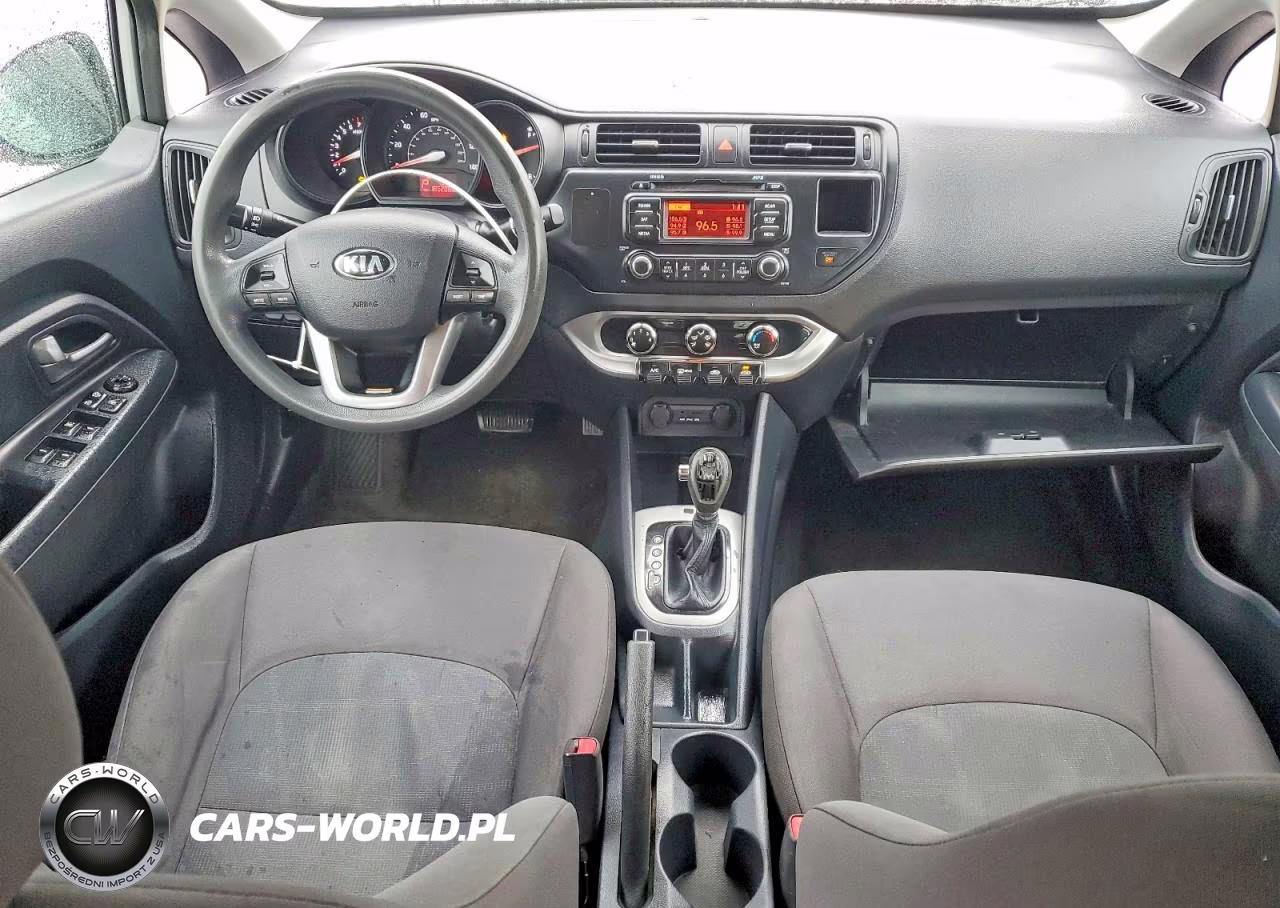 2013 Kia Rio Lx VIN:KNADM4A36D6172913 - 8