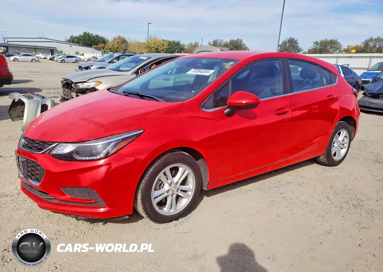 2018 Chevrolet Cruze Lt VIN:3G1BE6SM7JS613670 - 1