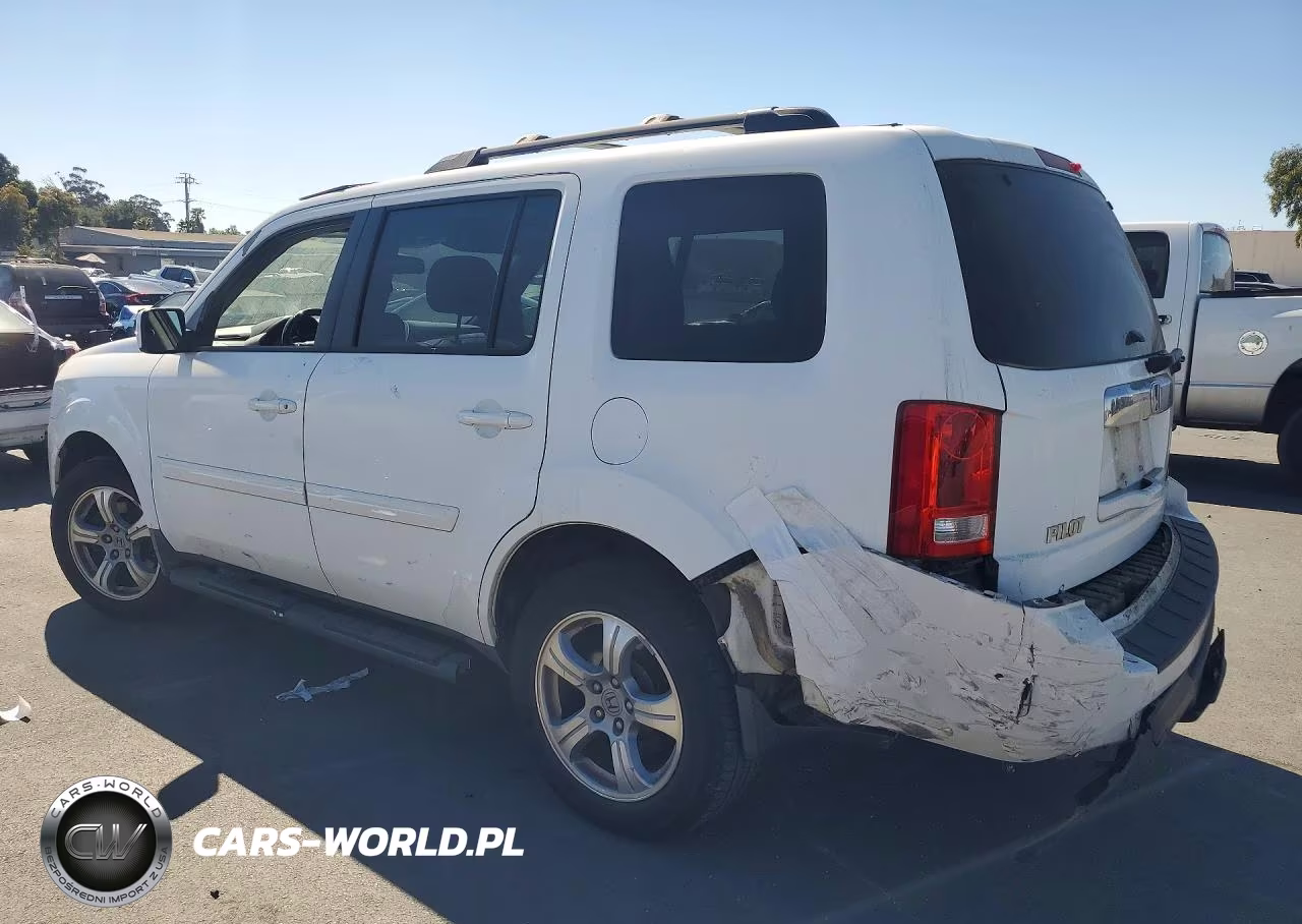 2014 Honda Pilot Exl VIN:5FNYF4H62EB039974 - 2