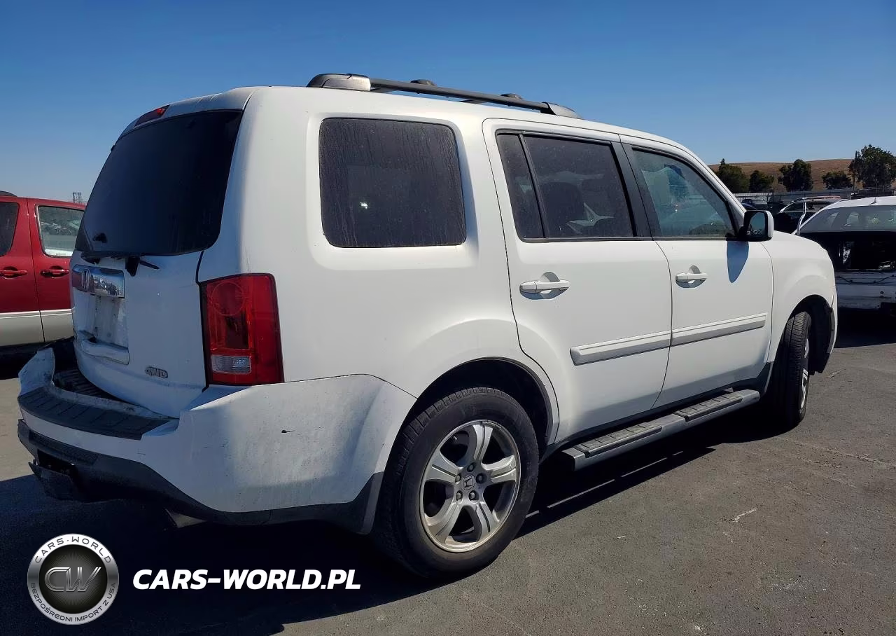 2014 Honda Pilot Exl VIN:5FNYF4H62EB039974 - 3