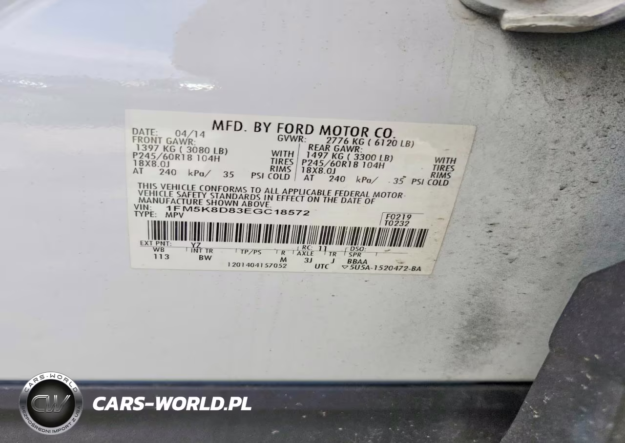 2014 Ford Explorer Xlt VIN:1FM5K8D83EGC18572 - 13