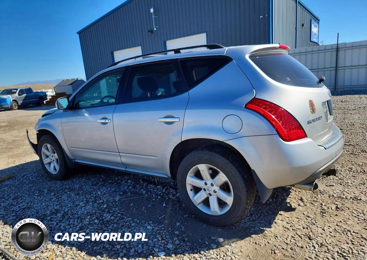 2007 Nissan Murano S VIN:JN8AZ08W37W649824 - 2