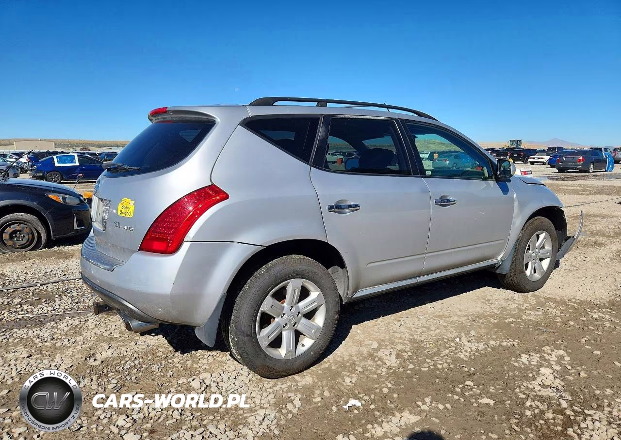 2007 Nissan Murano S VIN:JN8AZ08W37W649824 - 3