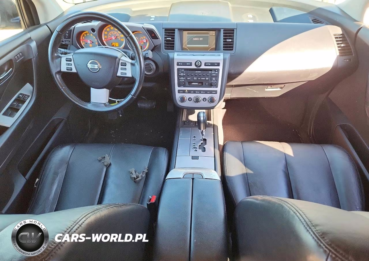 2007 Nissan Murano S VIN:JN8AZ08W37W649824 - 8