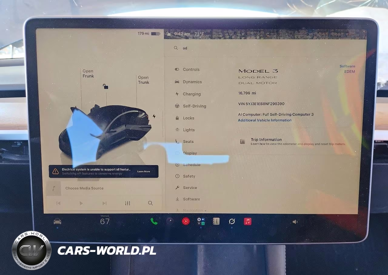 2022 Tesla Model 3 VIN:5YJ3E1EB8NF299390 - 9