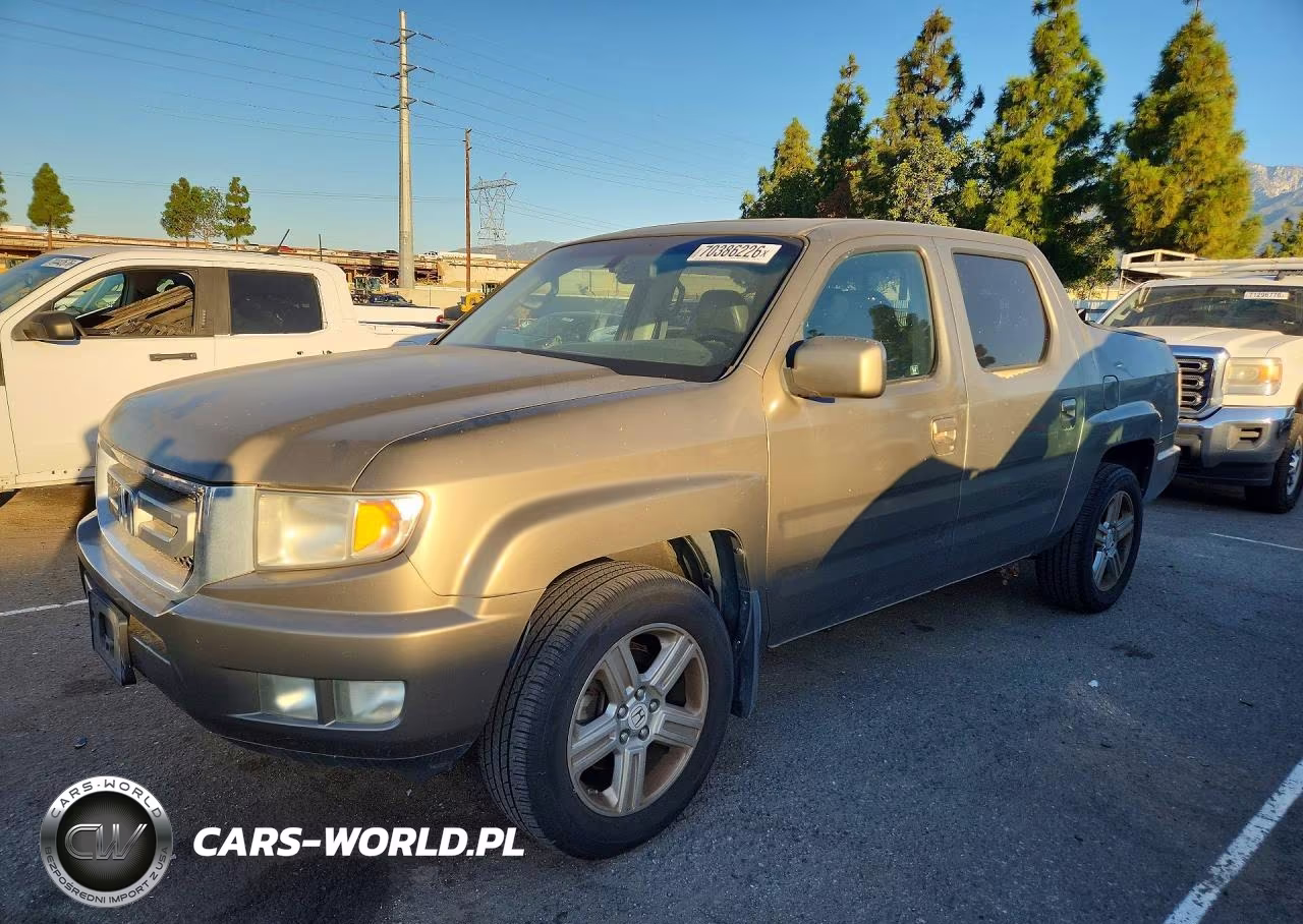 2009 Honda Ridgeline Rtl VIN:5FPYK16589B106675 - 1