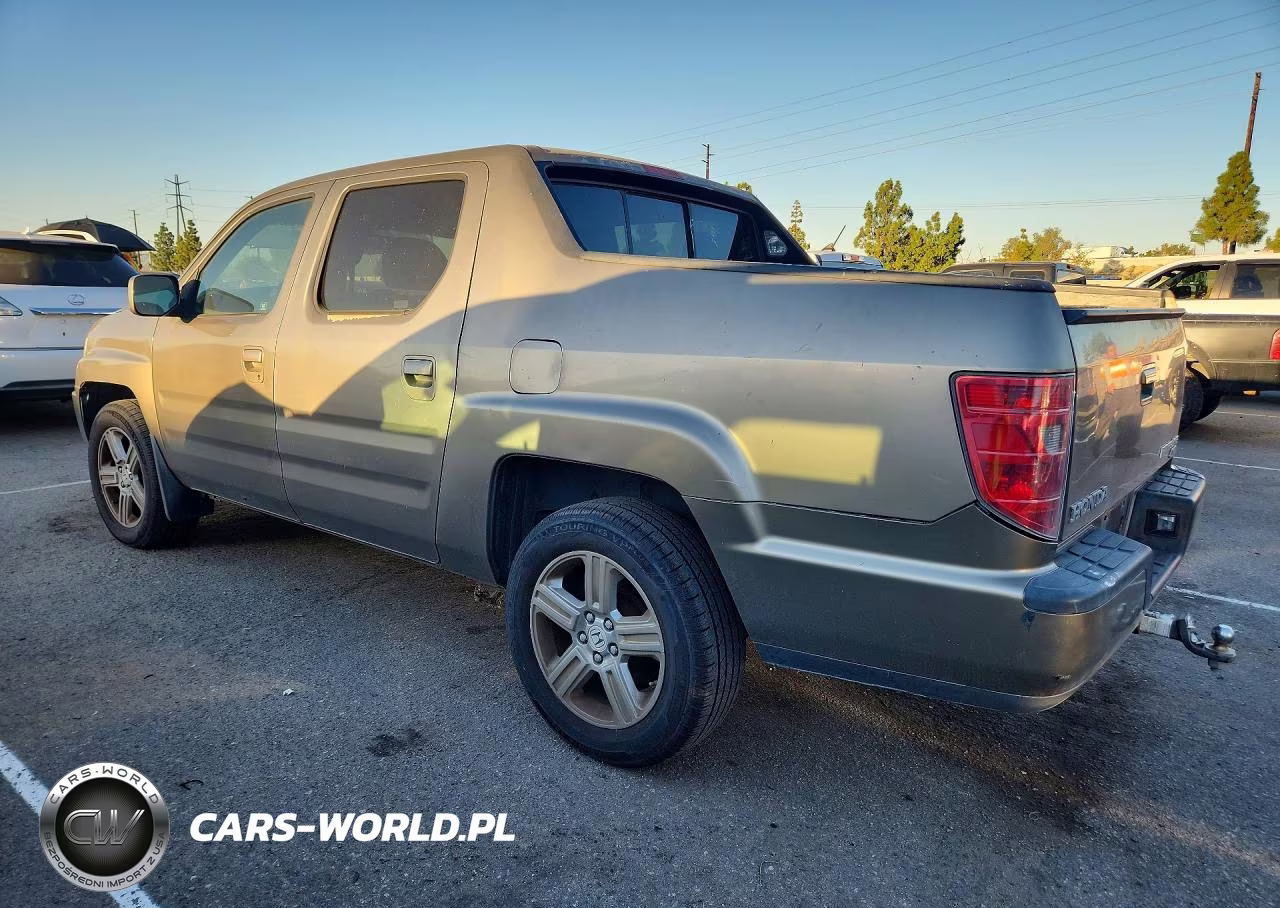 2009 Honda Ridgeline Rtl VIN:5FPYK16589B106675 - 2