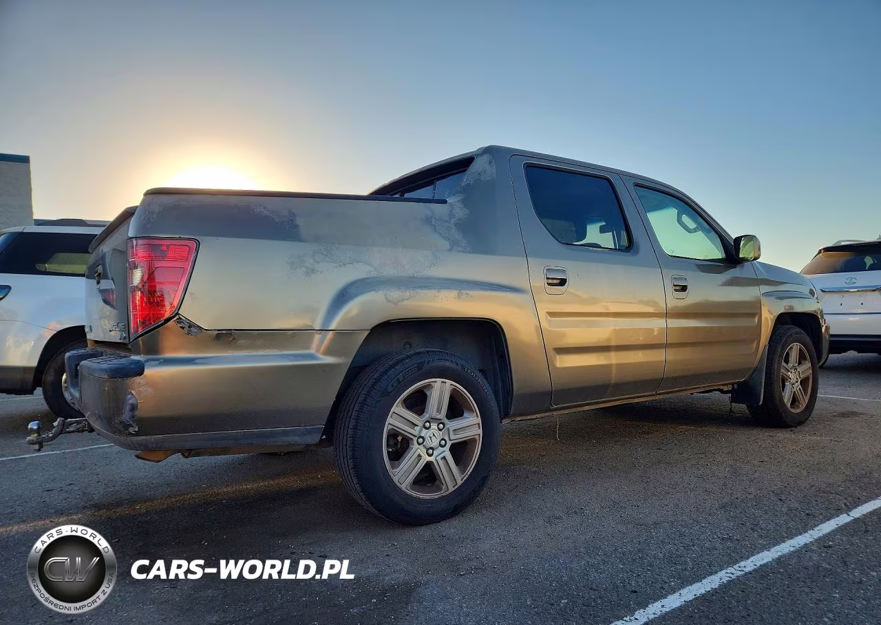 2009 Honda Ridgeline Rtl VIN:5FPYK16589B106675 - 3