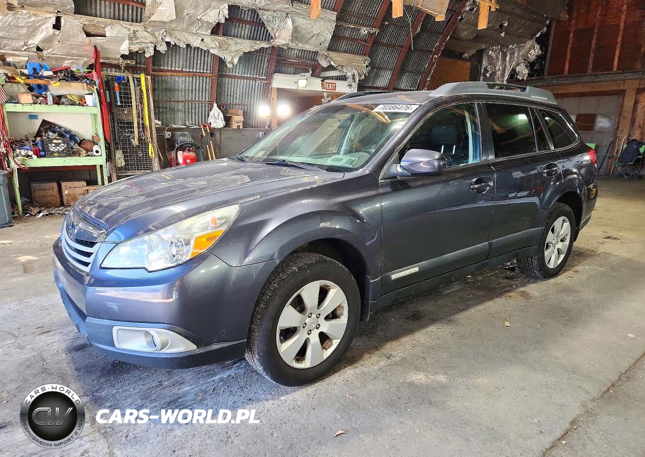 2012 Subaru Outback 2.5I Premium VIN:4S4BRBCCXC1296204 - 1