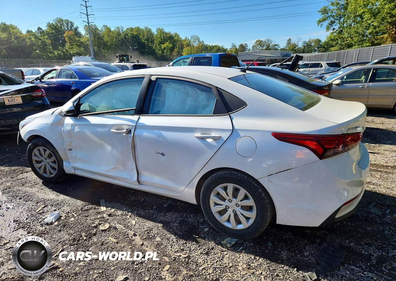 2019 Hyundai Accent Se VIN:3KPC24A33KE076412 - 2