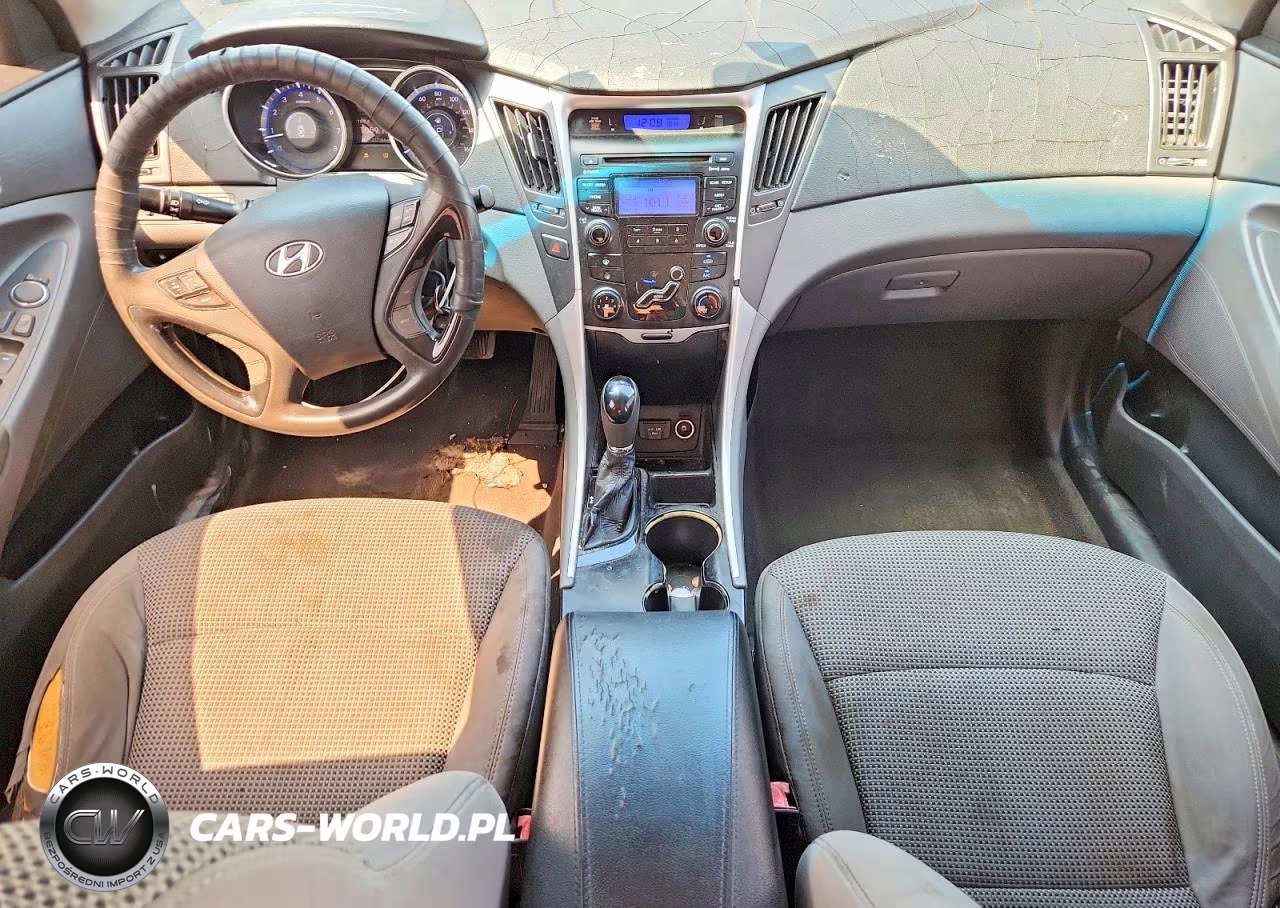 2012 Hyundai Sonata Gls VIN:5NPEB4AC5CH309258 - 8