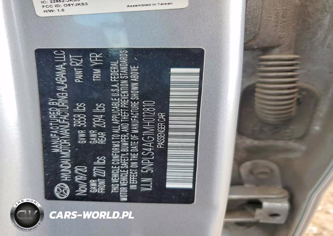 2021 Hyundai Elantra Sel VIN:5NPLS4AG1MH012810 - 12