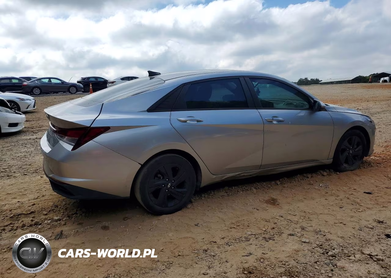 2021 Hyundai Elantra Sel VIN:5NPLS4AG1MH012810 - 3