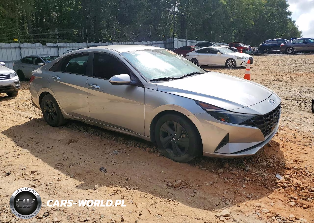 2021 Hyundai Elantra Sel VIN:5NPLS4AG1MH012810 - 4