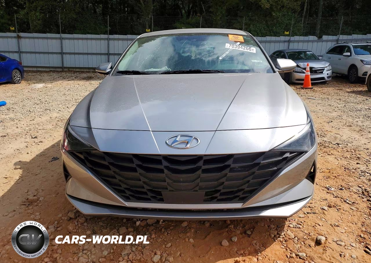 2021 Hyundai Elantra Sel VIN:5NPLS4AG1MH012810 - 5