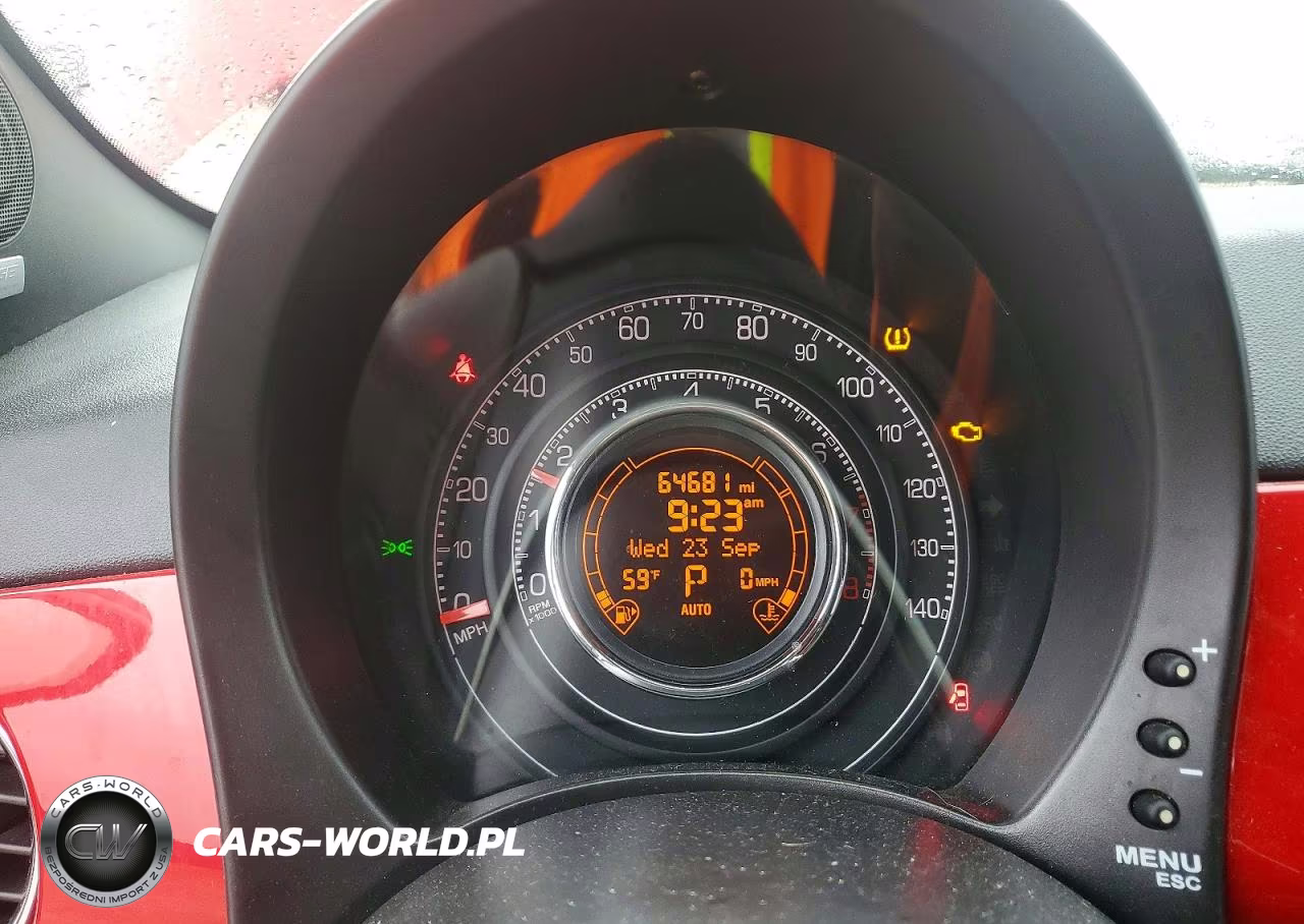 2012 Fiat 500 Sport VIN:3C3CFFBR4CT109938 - 9