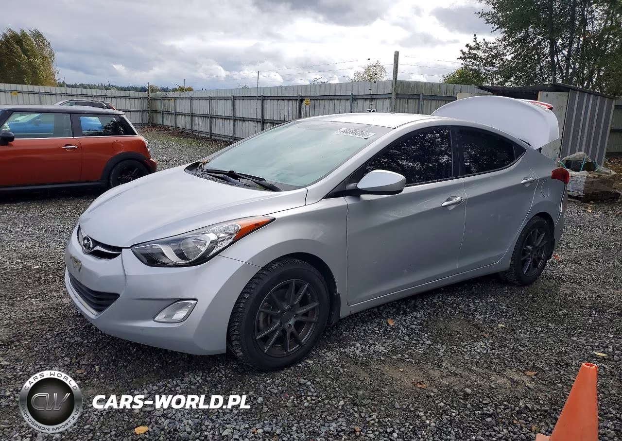 2013 Hyundai Elantra Gls VIN:KMHDH4AE5DU680466 - 1