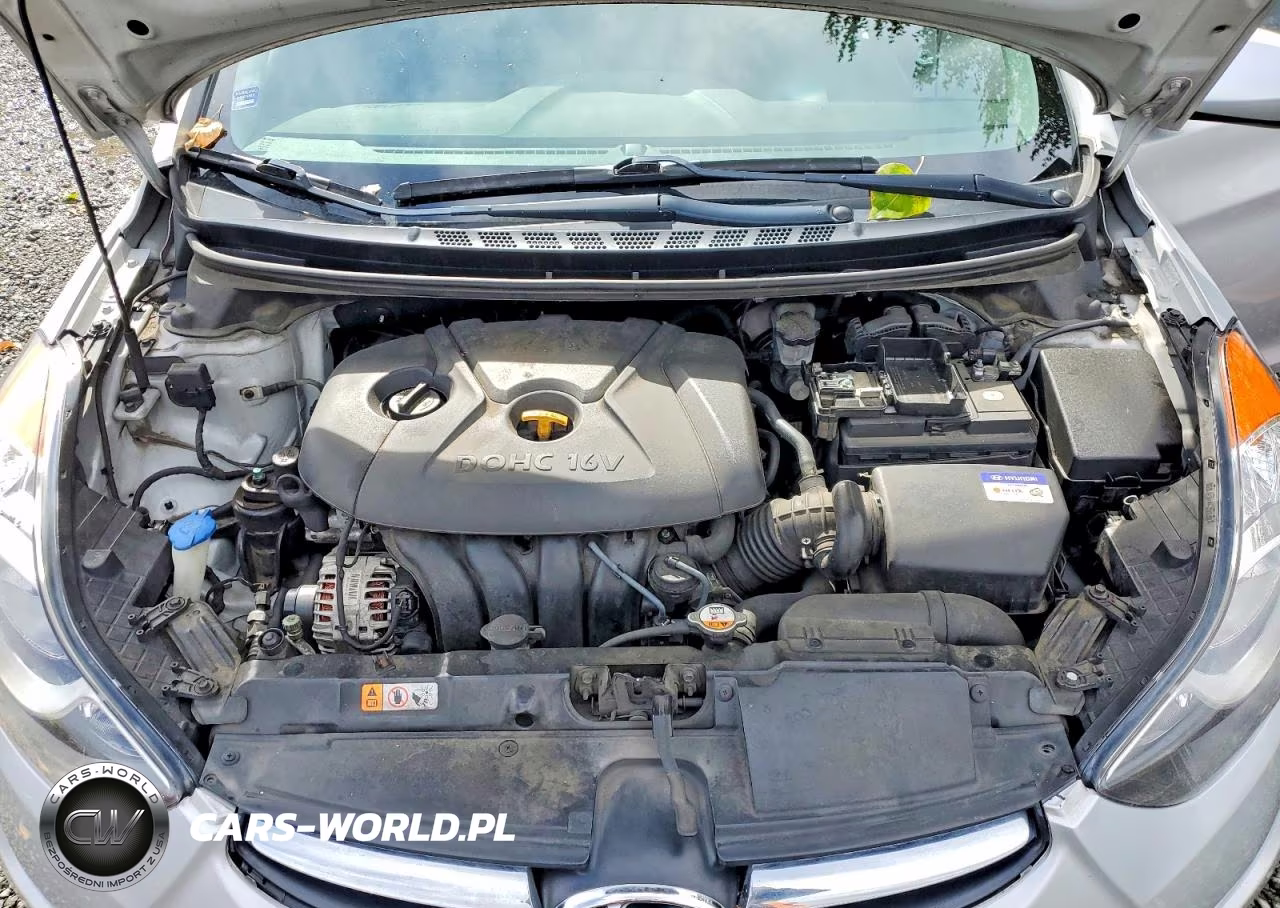 2013 Hyundai Elantra Gls VIN:KMHDH4AE5DU680466 - 11